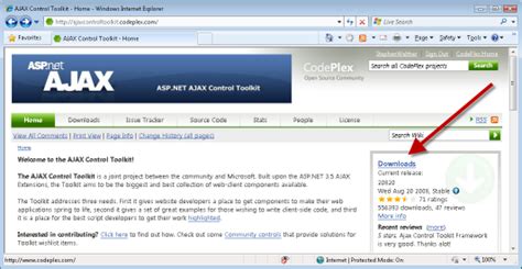ajax control toolkit in asp.net c#